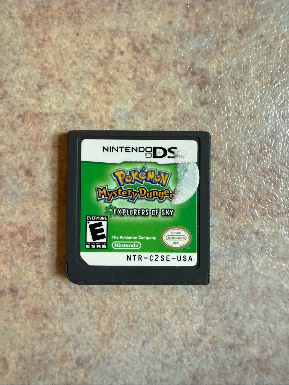 Nintendo DS Pokémon Mystery Dungeon: Explorers of Sky — Green Label